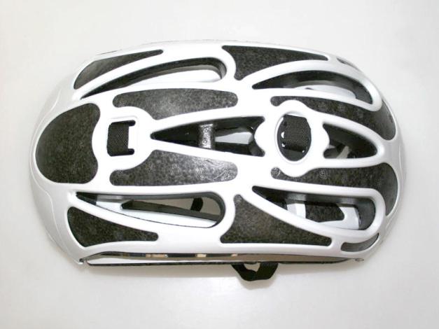 Stash bicycle folding helmet