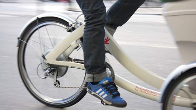 Triobike velo cargo electrique