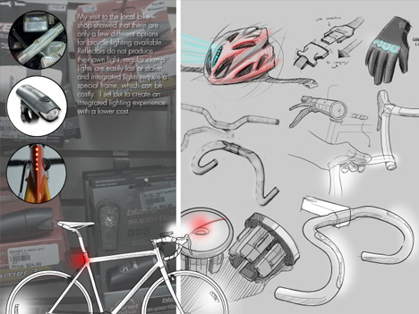 Bicycle sketching ideation