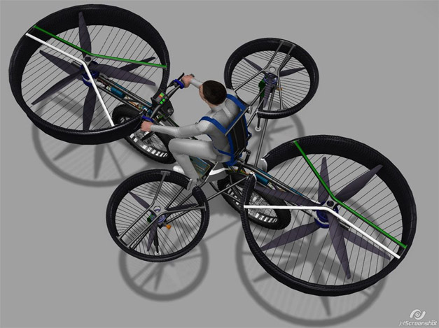 Duratec Bicycles flying bike