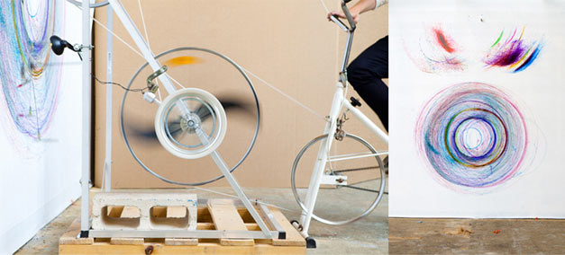 Pedaler pour dessiner