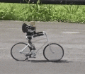 Robot cycliste