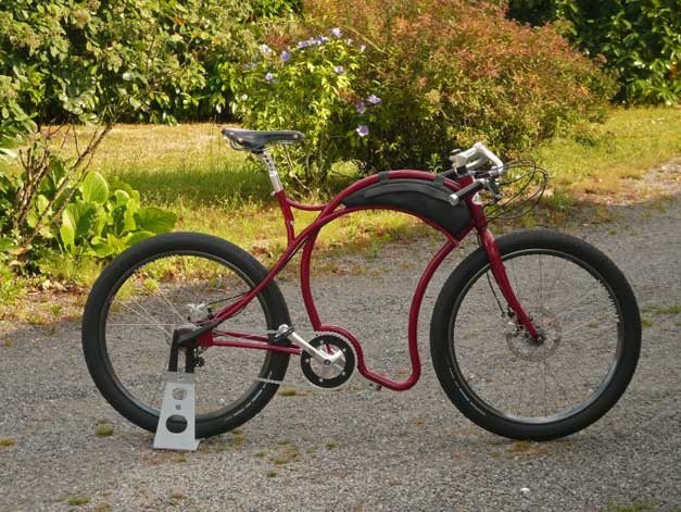 Bicyclette francaise sur mesure