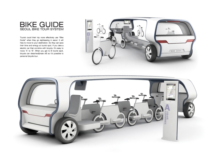 Bus cycliste concept