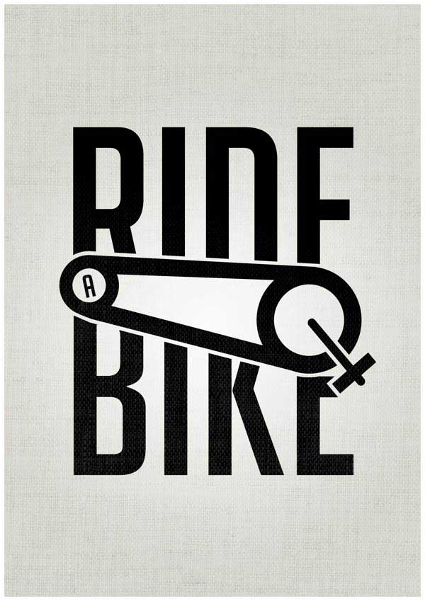 Poster mural cyclisme