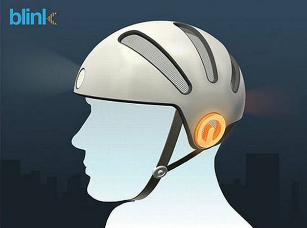 Casque velo a lumieres