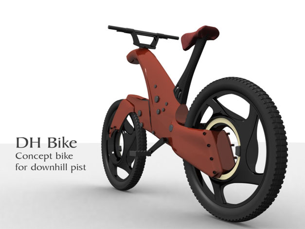 DH bike design