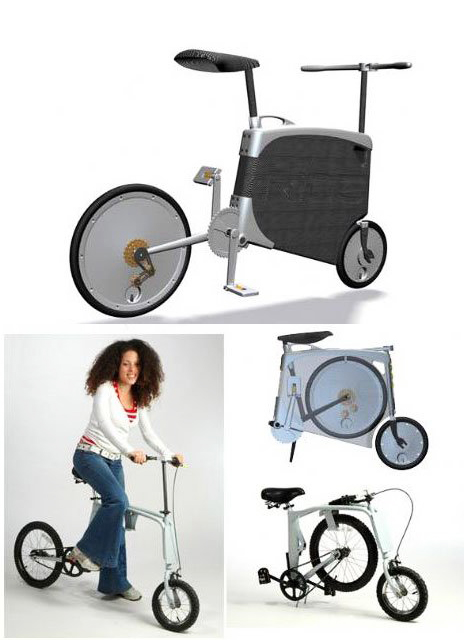 Suitcase Bike du designer israelien Gosha Galitsky