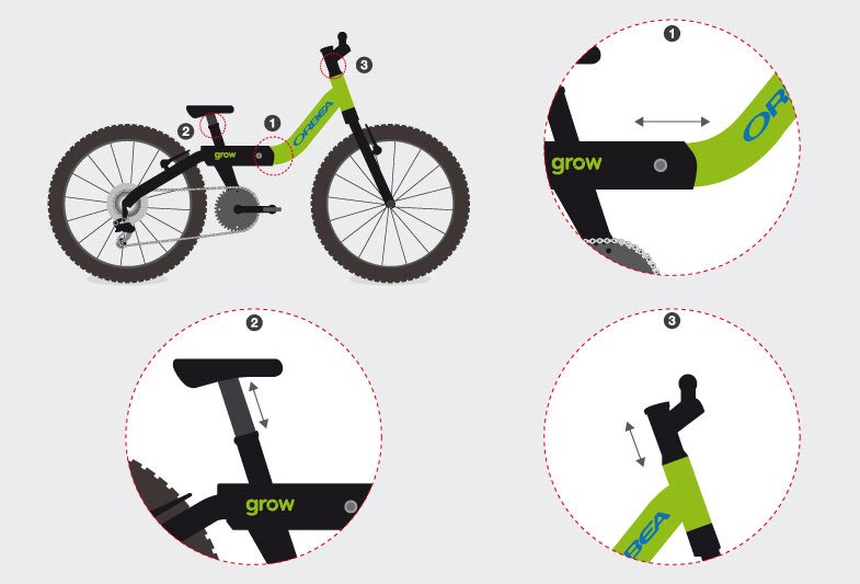 Velo a dimensions variables