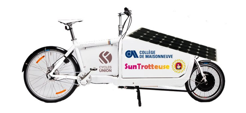 Velo solaire electrique