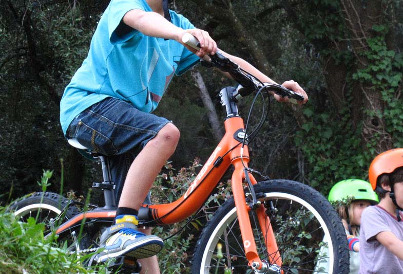 VTT enfant a taille variable