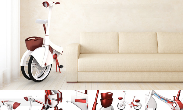 Velo Chic par le designer Raymon Hung