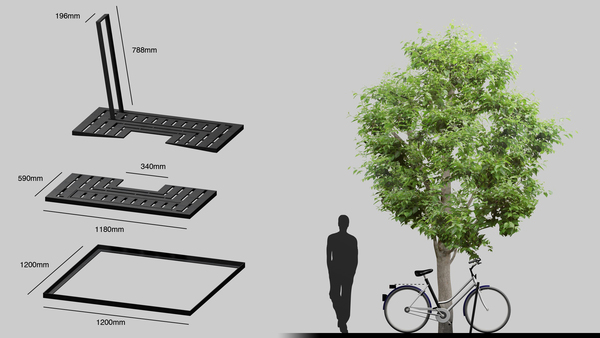 Appui-velo ecologique