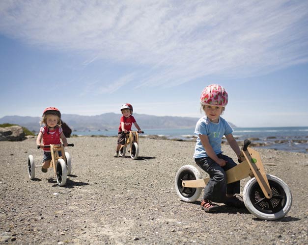 Tricycle en bois pour enfant Wishbone Design