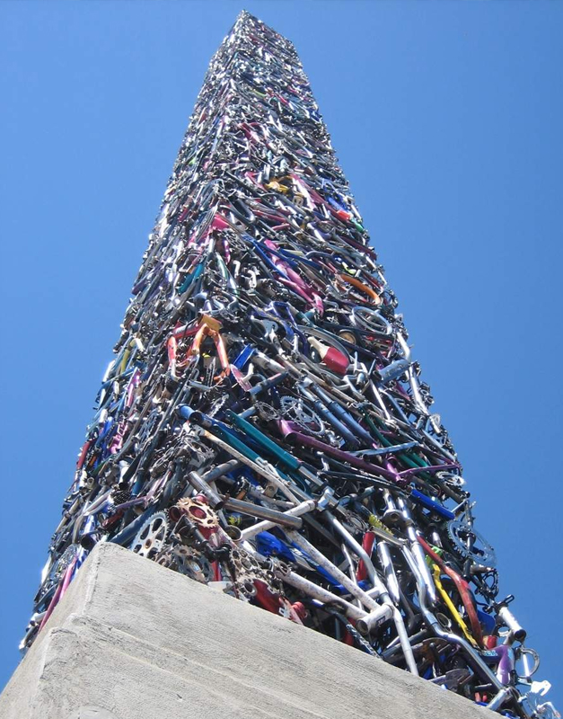 Bike sculpture art