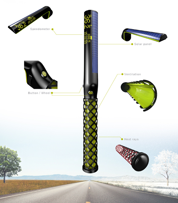 Grip de velo innovant