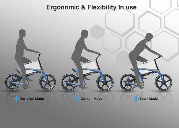 Velo modulable