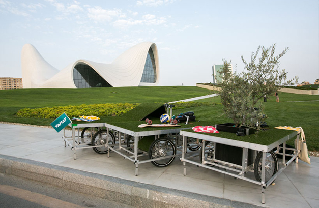 Parc urbain ephemere