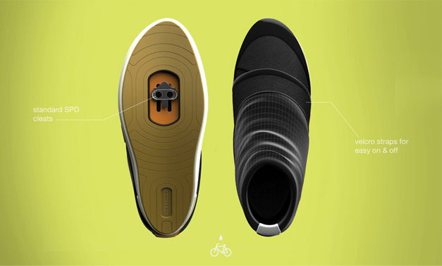 Bike shoes concept by Jillian Tackaberry