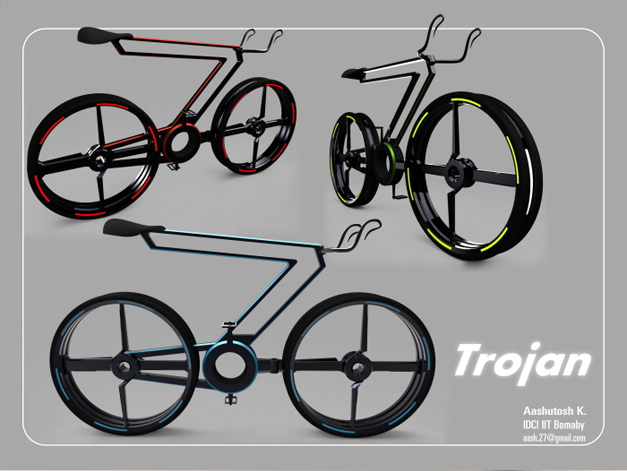 Trojan concept bike by Aashutosh Kulkarni