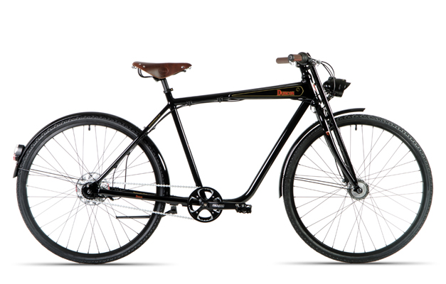 Velo urbain vintage furtif