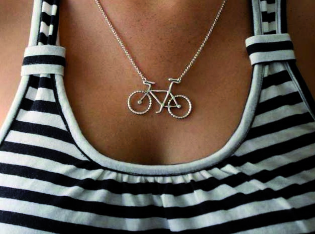 Bijou en forme de bicyclette