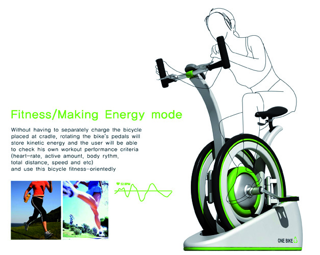 Velo fitness innovant