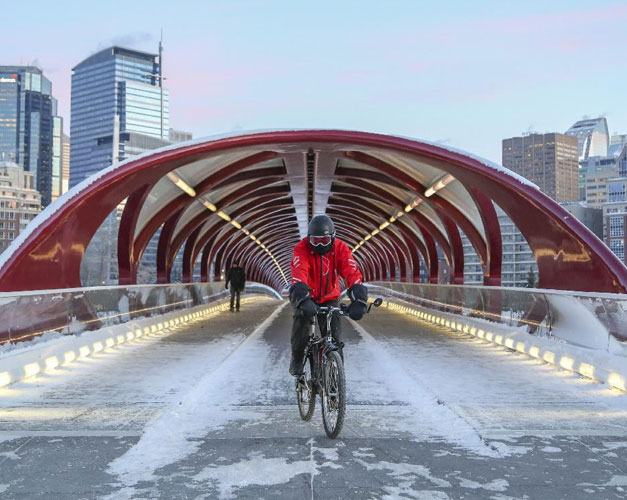 Pont mixte velos pietons