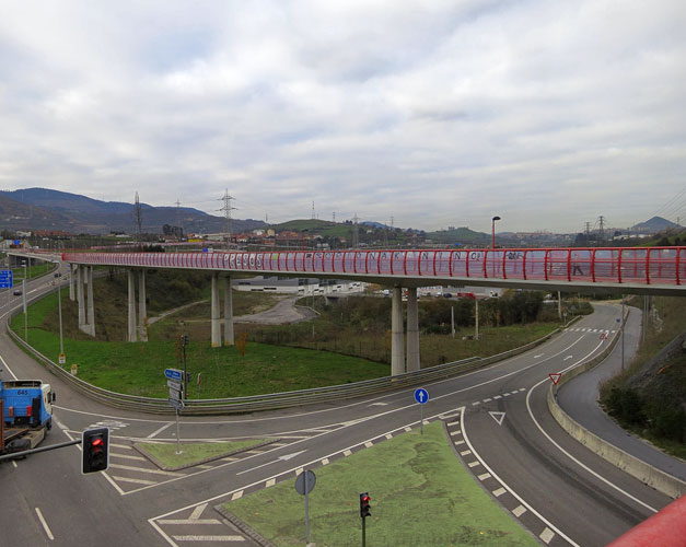 Pont securite pour cyclistes