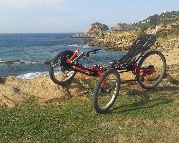 Trike artisanal fait au Maroc