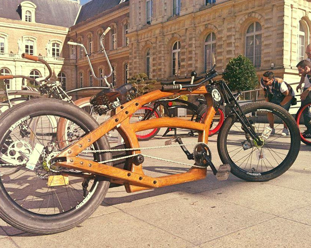 Woodnbike cruiser