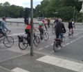 Amenagements cyclables a Berlin
