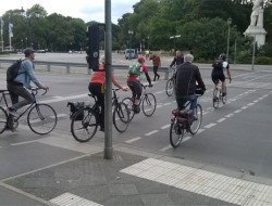 Amenagements cyclables a Berlin