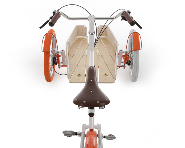 Cargo bike en bois