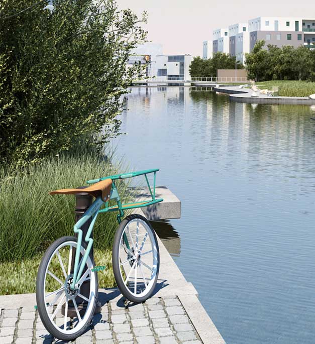 User bicycle by designer Peter Sehorsch