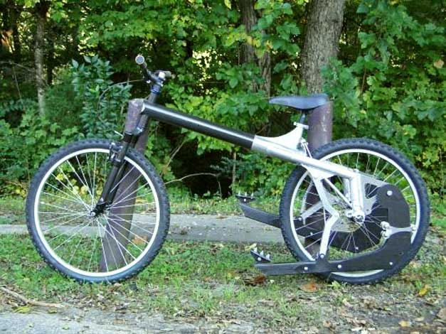 Stepper bicycle design