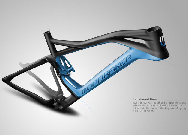 Conception et design de cadre de VTT