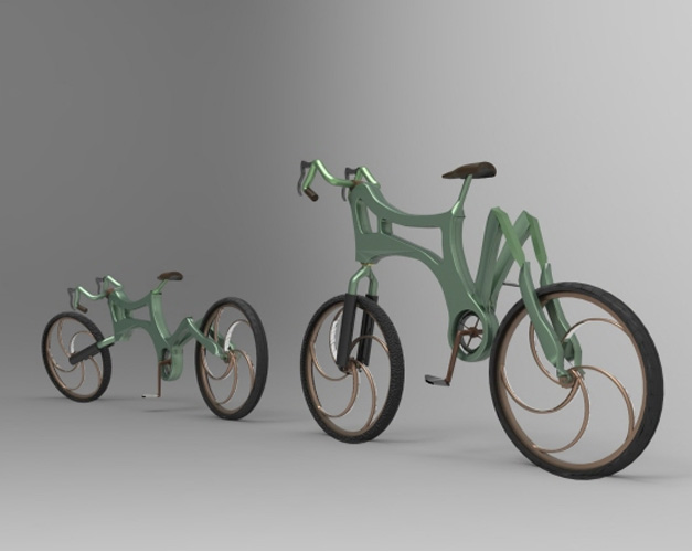 Biomimicry bicycle concept