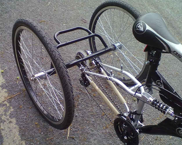 Transformer velo en tricycle