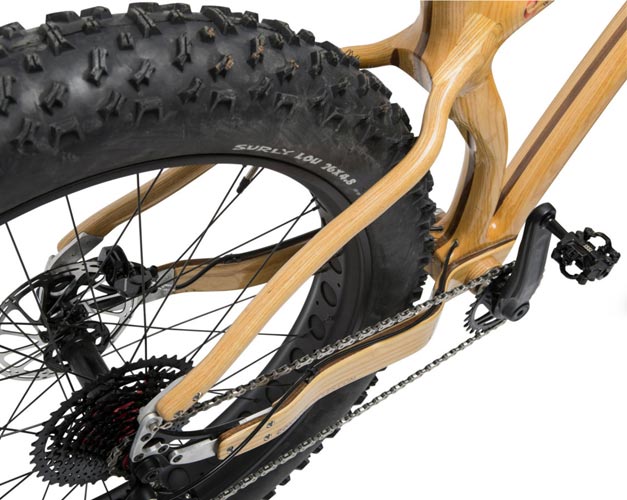 Wood fatbike from nahbs 2017