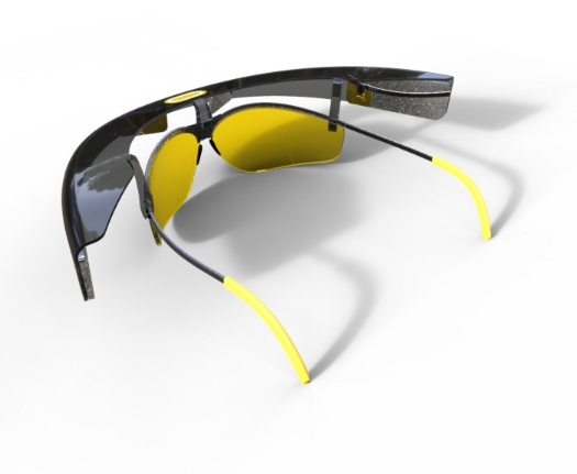 Lunettes retroviseur cycliste