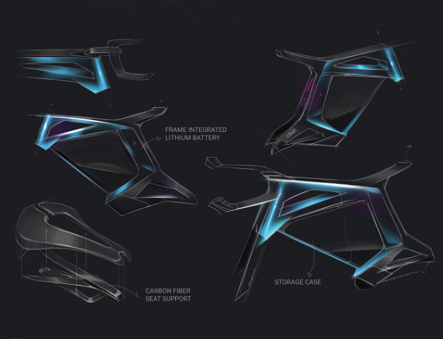 Polestar : vélo de course électrique concept