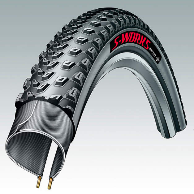Illustration technique velo pneu